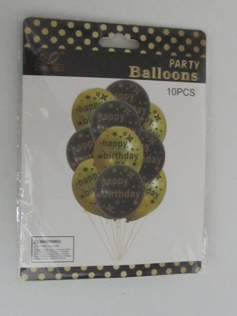10 pc Party baloons