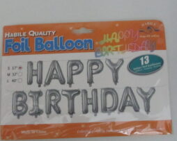 Birthday foil baloon