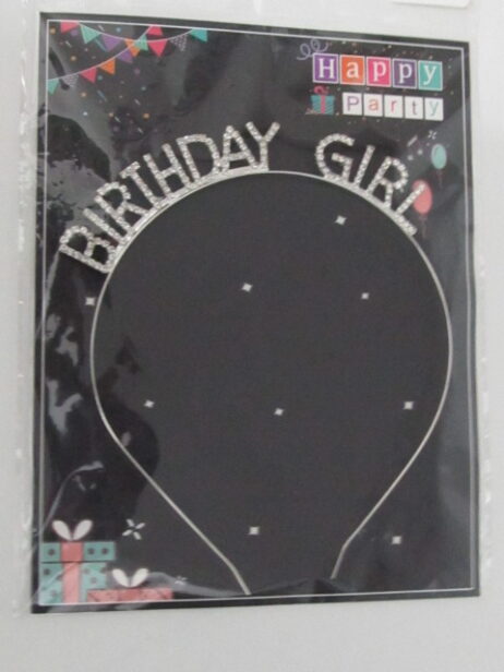Birthday girl crown